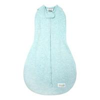 Woombie Baby Wrap Grow With Me, grönmelerad, Strl. 0-18 mån. - 1 st