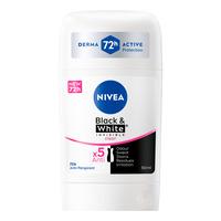 Nivea Black & White Invisible Deostick - 50 ml