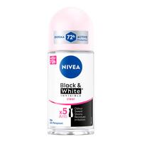 Nivea Black & White Invisible Original Deo Roll On - 50 ml