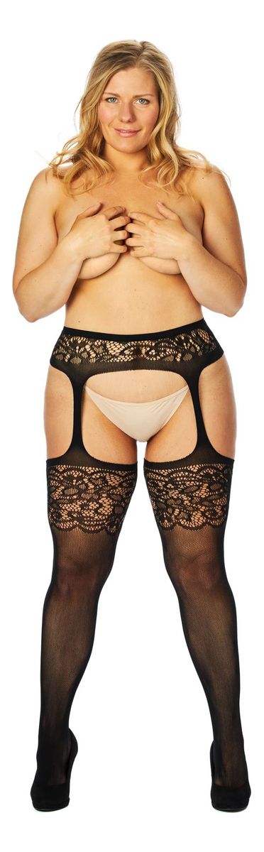 Sif Strumpbyxor, öppna - Plus Size