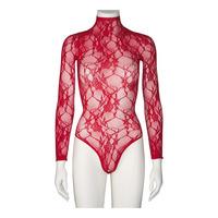 NORTIE Riga Blonde Grenlös Bodystocking - Röd - 1 st