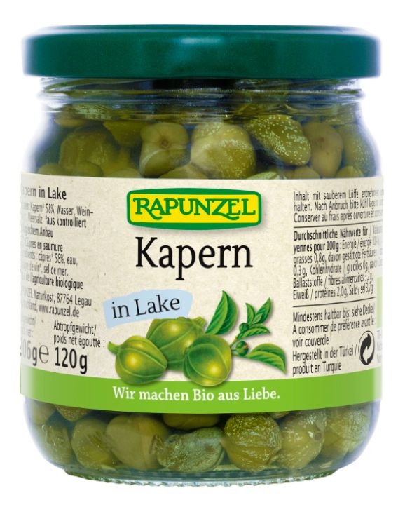 Kapris i lag, eko - 206 g