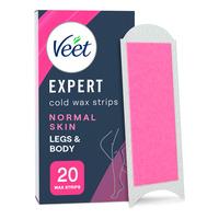 Veet Easy-Gel Wax Strips till Ben & Kropp - 20 st