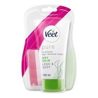 Veet Pure In-Shower Hair Removal Cream Dry Skin - 150 ml