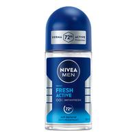 Nivea Men Fresh Active Deo Roll On - 50 ml