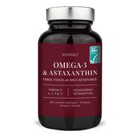 NORDBO Omega-3 & Astaxanthin - 90 kapslar