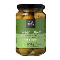 Urtekram Food Gröna Oliver, eko - 360 g