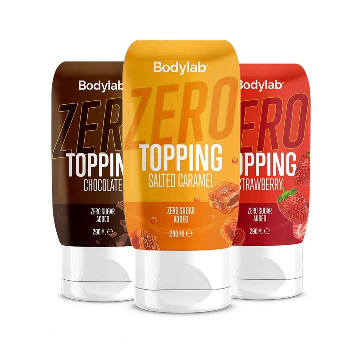 Sweden product data sample: Bodylab Zero Topping, flera varianter - 290 ml