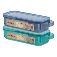 Sistema Snack and Slide - 445 ml - Teal Stone