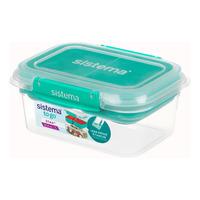 Sistema Stax Rectangle To Go 1 L - 1 st - Mintfärgad
