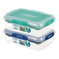 Sistema Stax Rectangle To Go 2,2 L - 1 st - Blå