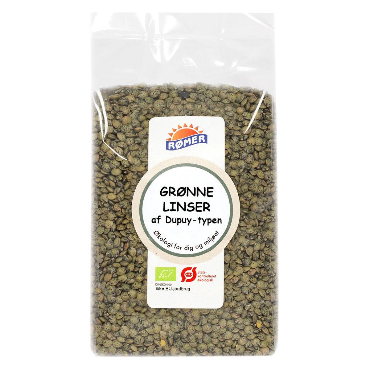 Dacp Linser Gröna linser av Dupuy typ - 500 g