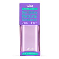 Wild Refillable Natural Deodorant Coconut & Vanilla