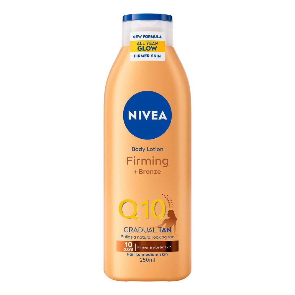 Nivea Body Firming Q10 Creme – 250 Ml, Straffende Feuchtigkeitsmilch