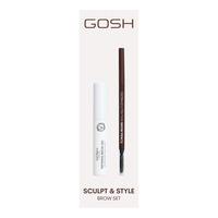 GOSH Sculpt & Style Brow Set - 0,09 g + 8 ml