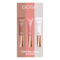 GOSH Contour, Blush & Glow - 3 x 14 ml