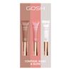 GOSH Contour, Blush & Glow - 3 x 14 ml