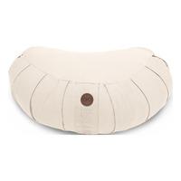 GOYOGI Calm Organic Cotton Crescent Meditation Cushion - Natural - 1 st