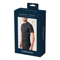 Swedish Posture S T-shirt Posture Reminder Black herr - 1 st - L