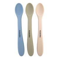 Filibabba Silikonskedadr 3-pack - Ocean Mix - 3 st