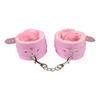 Baseks Pink Fluffy Bondageset för Nybörjare