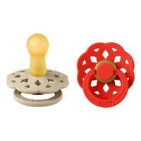 BIBS Boheme Latex Vanilla/Candy Apple - Flera storlekar