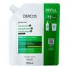 Vichy Dercos Anti-Dandruff Shampoo Refill for Dry Hair - 390 ml