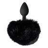 Baseks Furry Bunny Tail Butt Plug Sort