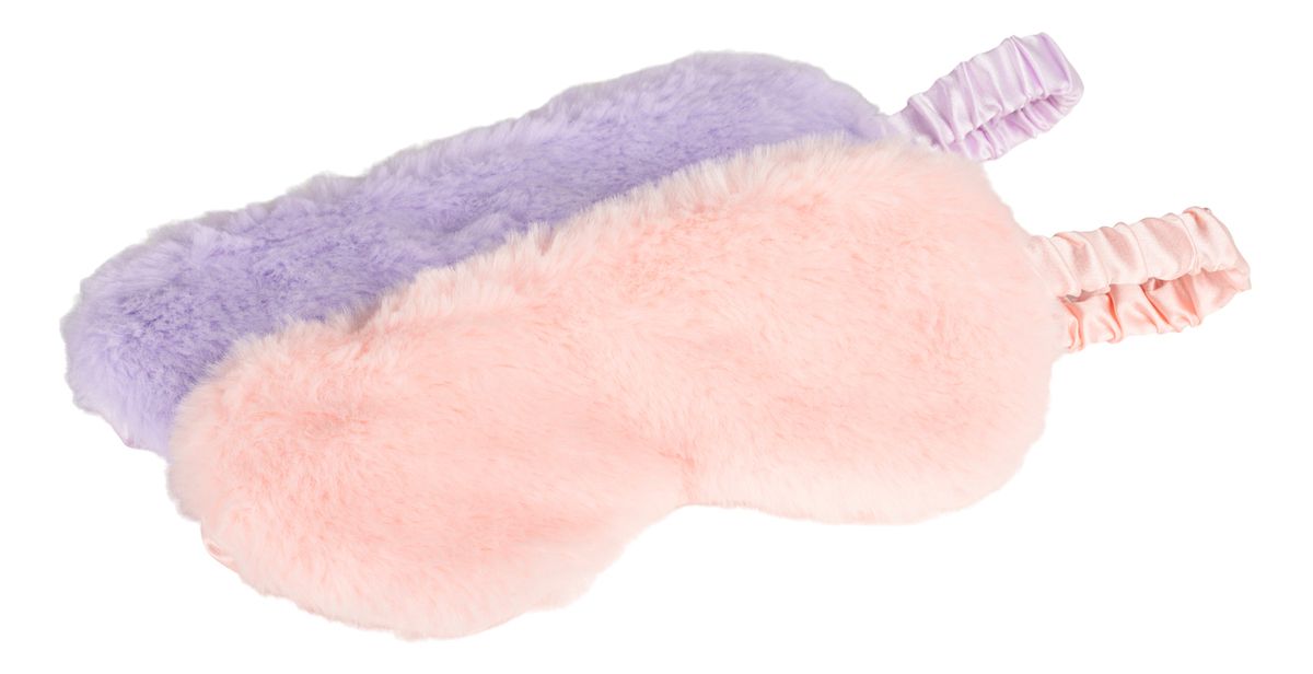 Soft Fluffy Blindfold Set