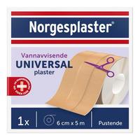 Norgesplaster Universal Plåster på rulle 6 cm x 5 m