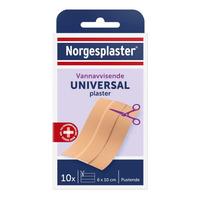 Norgesplaster Waterproof Universalplåster 6 x 10 cm - 10 st