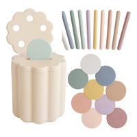 Mushie Coin & Tube Sorting Set - 1 st