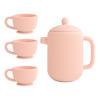 Mushie Silicone Tea Play Set - Blush - 1 st
