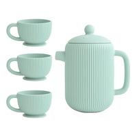 Mushie Silicone Tea Play Set - Cambridge Blue - 1 st