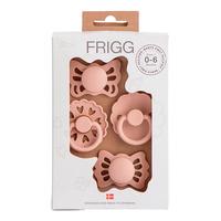 FRIGG Baby's First Startset nappar - Floral Heart Blush - 4 st
