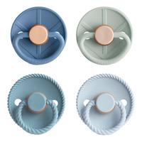 FRIGG Round Latex Strl. 2 - Skyline Serenity - 4 st