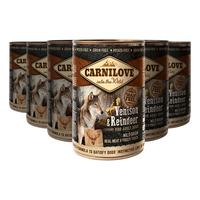Carnilove VVåtfoder - rådjur & ren - 6 x 400 g