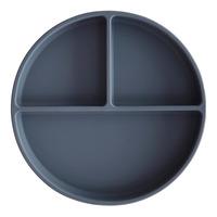 Mushie Silikontallrik med fack - Tradewinds