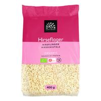 Urtekram Food Hirsflingor, eko - 400 g
