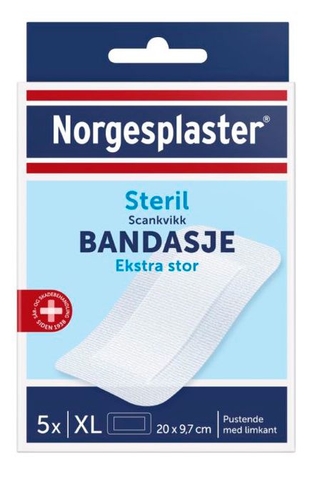 Scankvikk Steril Bandage 20 x 9,7 cm - 5 st