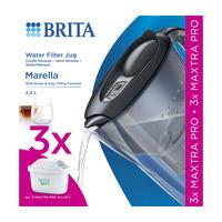 Brita Cool startset graphite m/memo inkl. 3 Maxtra+ filter