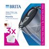 Brita Cool startset graphite m/memo inkl. 3 Maxtra+ filter