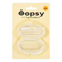 Oopsy 2i1 Fingertandborste - 1 st