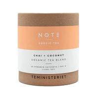 Teministeriet Note Chai Coconut - 20 påsar