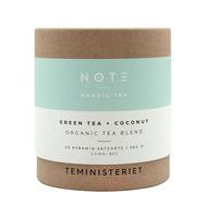 Teministeriet Note Grøn Te Kokos, eko - 20 påsar