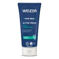 Weleda For Men Active Fresh 3in1 Shower Gel - 200 ml