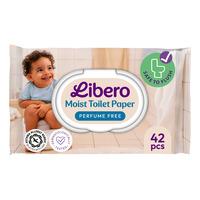 Libero Fugtigt Toalettpapper - 42 st