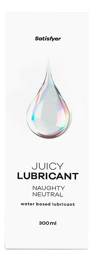 Vattenbaserad glidkräm Naughty Netural - 300 ml