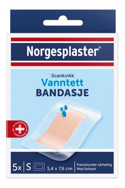 Scankvikk Vattentätt Plåster - 5 st