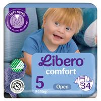 Libero Comfort 5 Öppen blöja 9-14 kg - 34 st